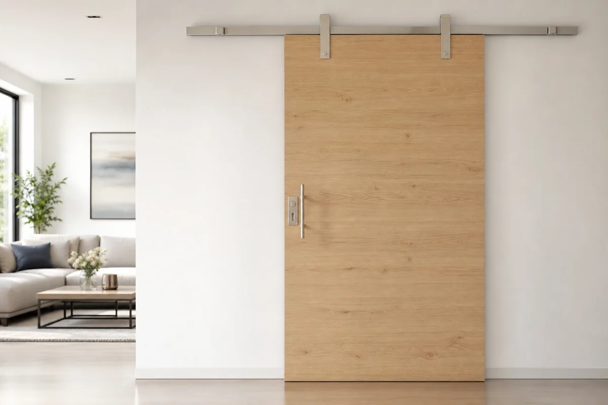 portes coulissantes avec serrure